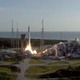Atlas V rocket carrying the Perseverance Mars rover launches from Cape Canaveral, Florida, on July 30, 2020.